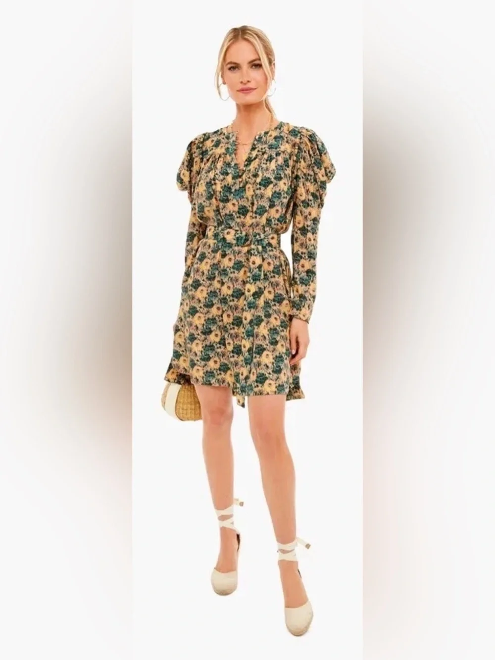 Ulla Johnson Elaine floral mini dress size 2- NWOT $650